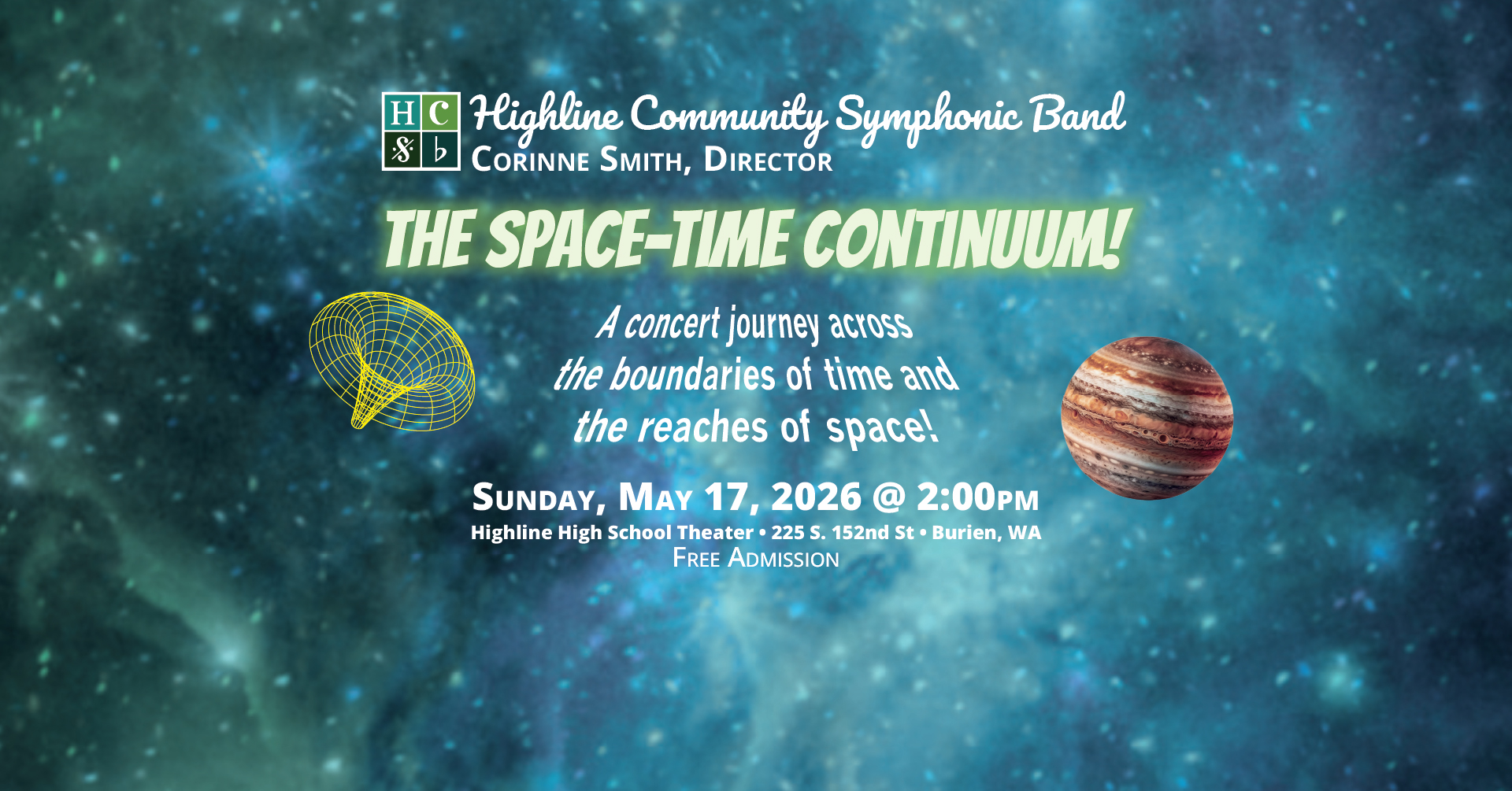 HCSB Spring Concert "Space-Time Continuum"